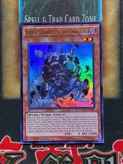 Yugioh Jiaotu, Darkness Of The Yang Zing NECH-EN032 Ultra Rare 1st Ed LP - Image 1