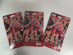 ONE PIECE TCG EB-03 Heroines Lot of 3 Sleeve Packs English - Image 1