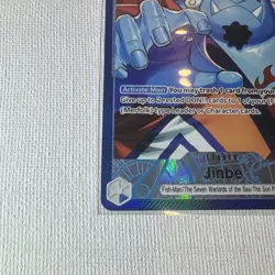 Jinbe Leader Alt Art OP14-040 One Piece THE AZURE SEA'S SEVEN English NM - Image 3