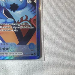 Jinbe Leader Alt Art OP14-040 One Piece THE AZURE SEA'S SEVEN English NM - Image 4