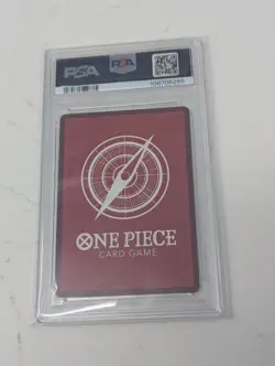 2024 ONE PIECE OP09 English SHANKS ALTERNATE ART Leader #001 PSA 10 - Image 2