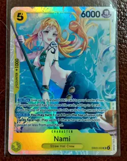 one piece heroines eb-03 SR lot Nami, Nico Robin, Ulta, Koala, Nefeltari Vivi - Image 2