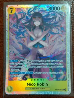 one piece heroines eb-03 SR lot Nami, Nico Robin, Ulta, Koala, Nefeltari Vivi - Image 3