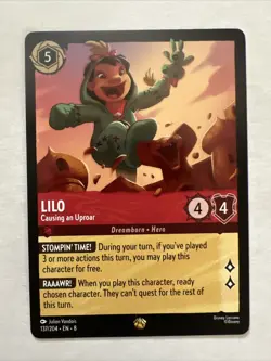 LILO 137/204 Legendary non foil Reign Of Jafar Disney Lorcana - Image 1