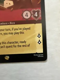 LILO 137/204 Legendary non foil Reign Of Jafar Disney Lorcana - Image 3