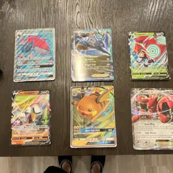 Pokemon TCG GX EX V Card Lot - Zoroark, Kingdra, Orbeetle, Sirfetch'd, Raichu - Image 1