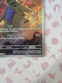 🔥 Tyranitar IR - Scarlet & Violet Pokemon TCG - Paldea Evolved Card 222/193 NM - Image 5