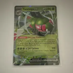 Pokemon Yanmega EX Sv10 Destined Rivals Double Rare Holo 003/182 Card - Image 1