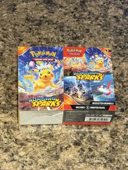 Empty Pokemon Scarlet & Violet Surging Sparks Booster Bundle Box NO CARDS - Image 1