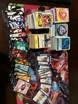 One Piece Bulk Lot Around 900 Total Cards Characters DONS Events And Stage Cards - Image 1