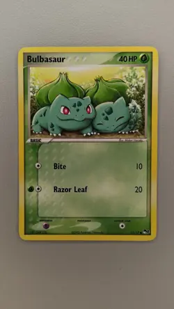Bulbasaur 012/17 POP Series 2 Non Holo Pokemon Card LP - Image 1