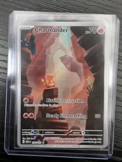 Charmander & Charmeleon 168/165 169/165 Scarlet & Violet 151 Holo Pokemon Cards - Image 2