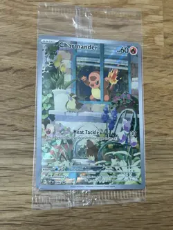 Charmander 044 Sv: Scarlet & Violet Promo Cards Holo SEALED - Image 2
