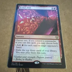 Jeska's Will R Commander Legends 187 MP foil - Image 1
