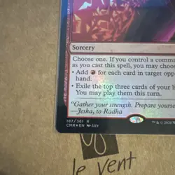Jeska's Will R Commander Legends 187 MP foil - Image 2