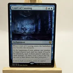Court of Cunning #63 (NM) Commander Legends CMR Magic MTG - Image 1