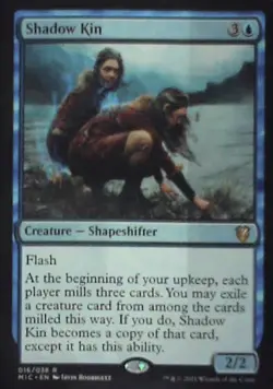 Shadow Kin - Commander: Innistrad: Midnight Hunt: #16, MTG Lp C288 - Image 1