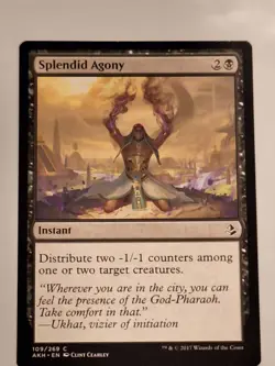 Splendid Agony - Amonkhet Magic the Gathering MTG Nice! - Image 1
