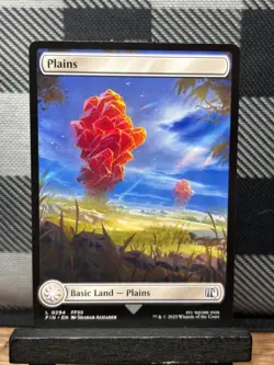 MTG TCG: Plains 294 (Full Art), Final Fantasy - Image 1