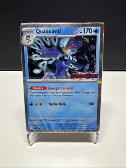 Pokemon TCG Quaquaval 005 Prerelease Scarlet & Violet Promo Deck Sealed - Image 1