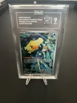 Pokemon TCG Misty's Psyduck Destined Rivals 193/182 Illustration Rare TAG 9 - Image 3