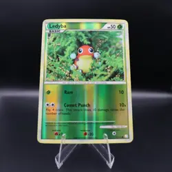 Ledyba 71/123 Heartgold & Soulsilver Reverse Holo 2010 English Pokemon TCG LP - Image 1