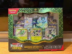 Pokemon Paldean Fates Scarlet & Violet / Meowscaradal ex / New never opened - Image 1