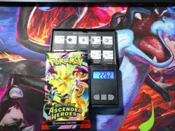 VERY HEAVY! GOD PACKUUU 22.62g Ascended Heroes Pokemon TCG Booster (SEALED) - Image 1