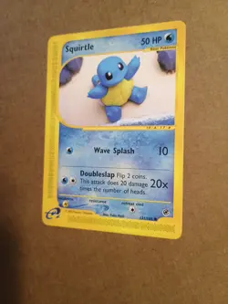 Pokemon Squirtle 131/165 Expedition Base Set Regular - Image 3