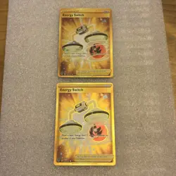 2022 Pokemon Sword & Shield: Silver Tempest Energy Switch Secret #212/195 x2 NM - Image 1