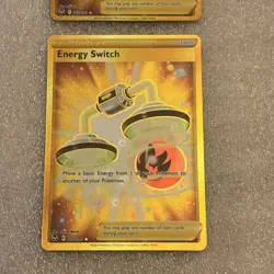 2022 Pokemon Sword & Shield: Silver Tempest Energy Switch Secret #212/195 x2 NM - Image 3