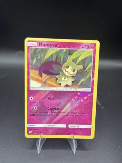 (NM) Mimikyu Reverse Holo Rare 112/181 Sun Moon Team Up Pokemon SEE PICS - Image 1