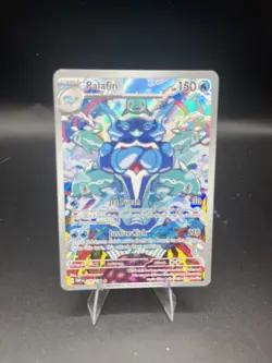 (NM) Palafin - Illustration Rare Holo SV03: Obsidian Flames 2023 200/197 Pokemon - Image 1