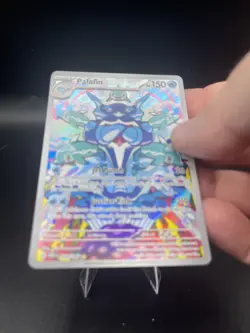 (NM) Palafin - Illustration Rare Holo SV03: Obsidian Flames 2023 200/197 Pokemon - Image 2