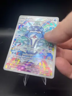 (NM) Palafin - Illustration Rare Holo SV03: Obsidian Flames 2023 200/197 Pokemon - Image 3
