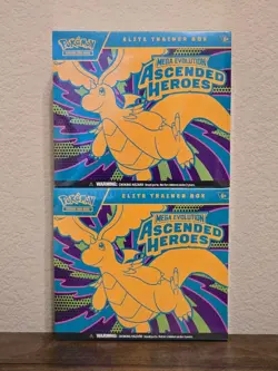 Pokemon TCG x2 Ascended Heroes ETB Elite Trainer Box - **IN HAND* - Image 1
