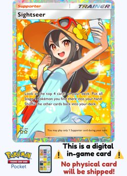 Pokemon TCG Pocket Sightseer Full Art 2⭐ Fantastical Parade English - Image 1
