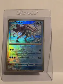 Pokemon Suicune (master Ball Pattern): Prismatic Evolutions Holo 024/131 - Image 1
