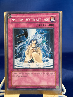 Yu-Gi-Oh! Spiritual Water Art- Aoi CRV-EN051 - Image 1