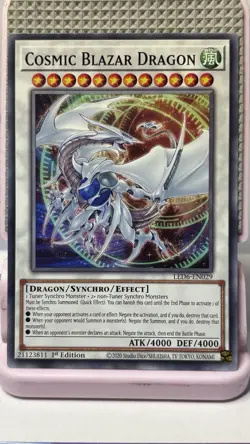 Yugioh - Cosmic Blazar Dragon - 1st Edition Card - Image 1