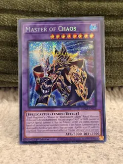Yugioh Master Of Chaos MP23 Secret Rare 1st Edition NM - Image 1