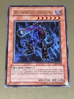 Yu-Gi-Oh! TCG Blowback Dragon AST-022 Ultra Rare 1st Edition Ancient Sanctuary - Image 1