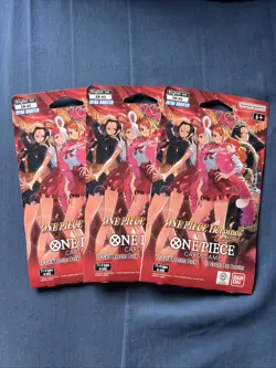 One Piece Card Game EB-03 Booster Packs Lot of 3 English Heroines SAME DAY SHIP - Image 1