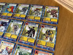 DIGIMON 28-Card Swedish Promo Card Complete Set Bandai Played - Image 5
