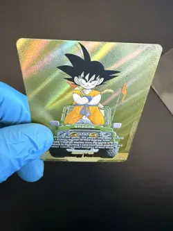 Bandai Dragon Ball Super Card Game Energy Marker Son Goku Foil E-48 - Image 2