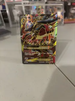 Pokemon M Lucario EX Mega Alternate Art Promo Holo 055A/111 220HP Card - Image 1