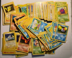 Vintage Pokemon Cards Lot of 200 Common - Image 1