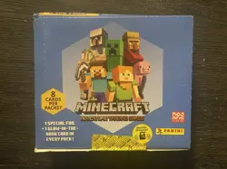 Panini 2020 Mojang Minecraft Adventure Trading Card Starter Pack & Box-18 packs - Image 2