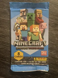 Panini 2020 Mojang Minecraft Adventure Trading Card Starter Pack & Box-18 packs - Image 5