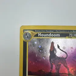 Houndoom 8/64 Holo Rare Neo Revelation Pokemon Card DMG - Image 3